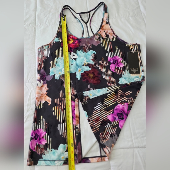 CALIA Fitted Move Tank Top Thin Racerback with Wicking And Antimicrobial Tech 1X - Picture 8 of 8